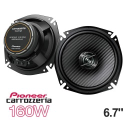 (C-AV-SP) Carrozzeria (Pioneer) 160W 6.7” (17cm) Separate 2-Way, High Resolution Compatible Speakers [TS-F1740II]