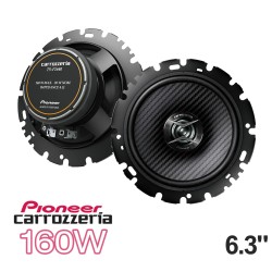 (C-AV-SP) Carrozzeria (Pioneer) 160W 6.3” (160cm) Separate 2-Way, High Resolution Compatible Speakers [TS-F1640II]