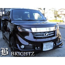 (C-BDTE) BRIGHTZ (ブライツ) TOYOTA bB (QNC20, QNC21, QNC25) Super Mirror Stainless Steel Plated Front Grille Molle [3581]