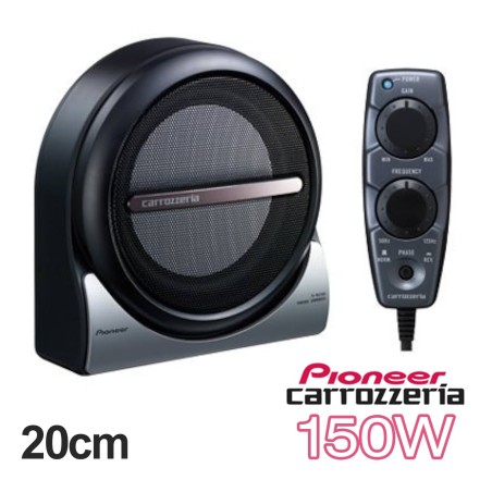 (C-AV-SW) Carrozzeria (Pioneer) 150W 20cm Powered Subwoofer Speaker [TS-WX210A]