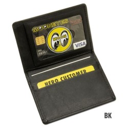 (G-BW-CW) MOON Classic Leather Card Case 銀包 [QMG037]