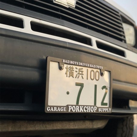 (CC-LF) PORKCHOP License Plate Frame [KGPC086]