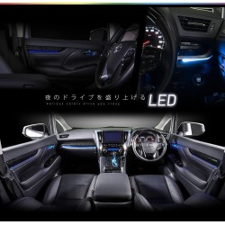 (CC-LRL) ‎AVEST (アベスト) TOYOTA ALPHARD VELLFIRE (30) ‎LED Sky View Round Table [AVAMAL30-ST2]