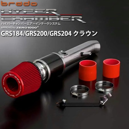 (RE-IN) INTEC (インテック) brado TOYOTA CROWN (GRS184/200/204) HYPER CHAMBER Intake System [HC-CR-01]