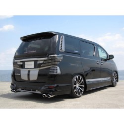 (C-BDTE) AMS TOYOTA 豐田 ALPHARD VELLFIRE (20) 後角裝飾 (未塗裝) [2T79070]