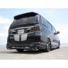 (C-BDTE) AMS TOYOTA ALPHARD VELLFIRE (20) Rear Corner Duct (Unpainted) [‎‎‎2T79070]