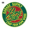 (CC-SK) PORKCHOP Script Sticker [KGPC062]