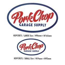 (CC-SK) PORKCHOP Large Oval Trico. 貼紙 [KGPC087L]