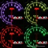 (CC-GA) AJP 5" Tachometer 11K Rpm Tach Gauge With Red Shift Light [‎GA-050BK-AMA-L1]