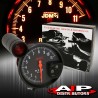 (CC-GA) AJP 5" Tachometer 11K Rpm Tach Gauge With Red Shift Light [‎GA-050BK-AMA-L1]