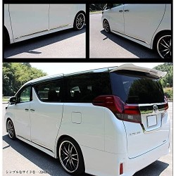 (C-BDTE) SHARE×STYLE (シェアスタイル) TOYOTA ALPHARD VELLFIRE (30 Early) Side Door Garnish [‎ss-parts-alphard30-sidedoorgar]