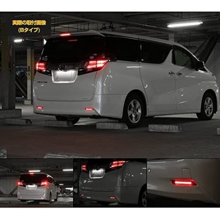 (CC-LRL) SHARE×STYLE (シェアスタイル) TOYOTA ALPHARD VELLFIRE (30) LED Reflector Lamp [‎ss-parts-alvel30-reflector]