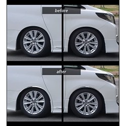 (C-BDTE) SHARE×STYLE (シェアスタイル) TOYOTA ALPHARD VELLFIRE (30) Chrome Fender Garnish [to-alvl05-me0201]