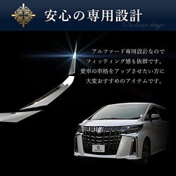 (C-BDTE) SHARE×STYLE (シェアスタイル) TOYOTA ALPHARD VELLFIRE (30 Late) Aero Headlight Underline [to-alvl06-me0101]