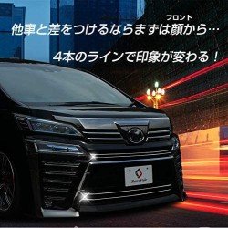 (C-BDTE) SHARE×STYLE (シェアスタイル) TOYOTA 豐田 ALPHARD VELLFIRE (30後期) 鬼面罩裝飾件 [‎to-alvl06-me0208]