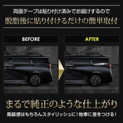 (C-BDTE) Yours (ユアーズ) TOYOTA 豐田 ALPHARD VELLFIRE (40) 後門裝飾 [‎y507-030]