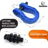 (CC-TH) Gear America Mega Shackles, Blue [552BL]