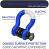 (CC-TH) AUTOBOTS D Ring Shackles 3/4", Blue [NS8BL]