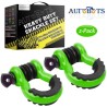 (CC-TH) AUTOBOTS D Ring Shackles 3/4", Green [NS8GN]