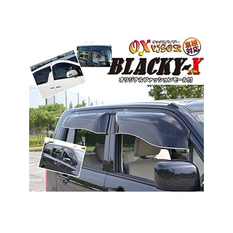 (C-BDDV) OX (バイザー) TOYOTA 豐田 NOAH VOXY (80) BLACKY-X 雨檔