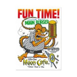 (CC-SK) Rat Fink x MOON Cafe 貼紙 [MQD037]