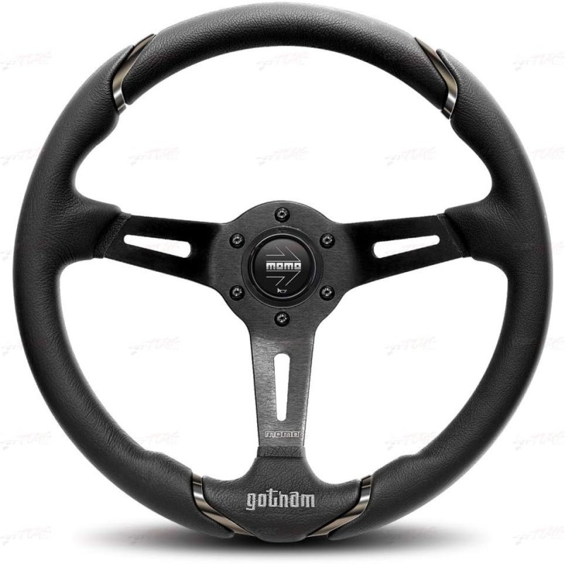 (CC-SW) MOMO 350mm/13.8" GOTHAM Steering Wheel [GOT35BK0B]