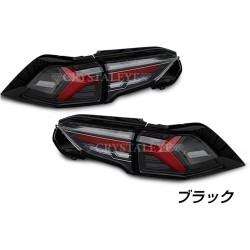 (CC-LTL) CRYSTALEYE TOYOTA 豐田 RAV4 (50) LED 尾水流順尾燈, 黑色 [‎J272BK]