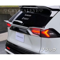 (CC-LTL) CRYSTALEYE TOYOTA 豐田 RAV4 (50) LED 尾水流順尾燈, 黑色 [‎J272BK]