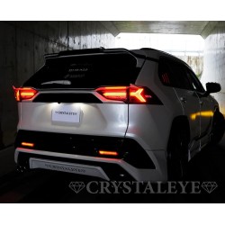 (CC-LTL) CRYSTALEYE TOYOTA 豐田 RAV4 (50) LED Tail Flowing Sequential Turn Signal, Clean [J272CL]