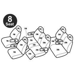 (CC-CSC) REGALIA ( レガリア) 設計座套 (8座位) [‎PT8]