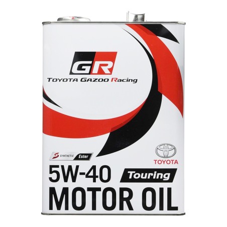 TOYOTA GAZOO Racing Genuine Toyota GR MOTOR OIL Touring 5W-40 4L 旅行車機油 [08880-13005]