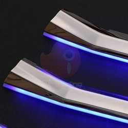 (C-BDTE) B&M TOYOTA NOAH VOXY (80 Later) BM LED Front Bumper Grille Cover, ZS Front Bumper (7PCS)