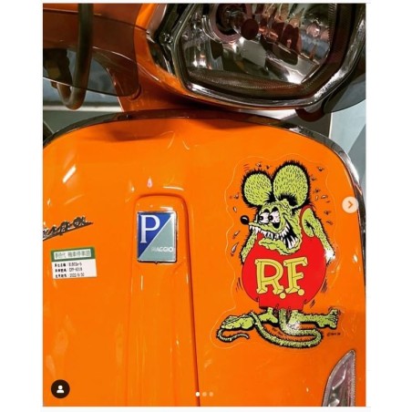 (CC-SK) Rat Fink Decal 貼紙 (大) [RD001GR]