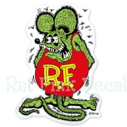 (CC-SK) Rat Fink Decal 貼紙 (大) [RD001GR]