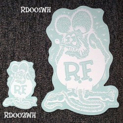 (CC-SK) Rat Fink Decal 貼紙 (L) [RD001WH]