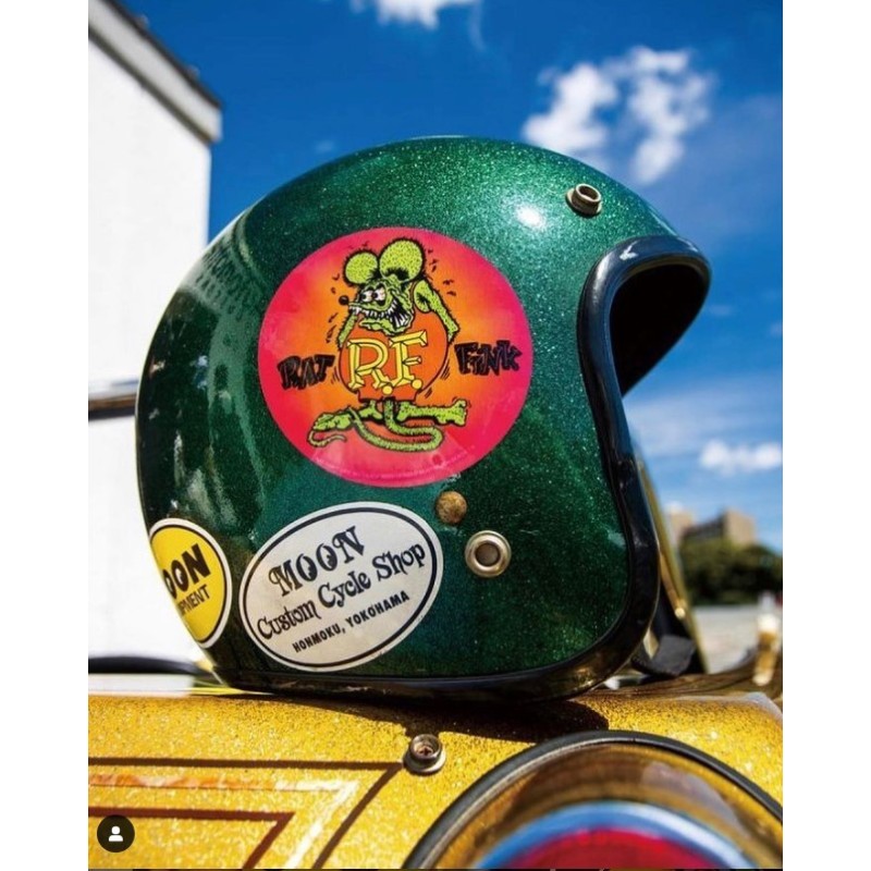 (CC-SK) Rat Fink Circle Decal 貼紙 [RD029]