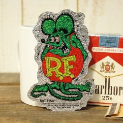 (CC-SK) Rat Fink Crazy Flake Metal Flake 貼紙 [RDF033GR]