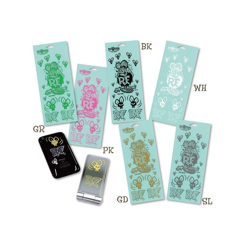 (CC-SK) Rat Fink Skull Fly Decal 貼花 [RDF035]