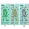 (CC-SK) Rat Fink Skull Fly Decal 貼花 [RDF035]