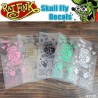 (CC-SK) Rat Fink Skull Fly Decal 貼花 [RDF035]