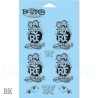 (CC-SK) Rat Fink 4 Finks Decals [RDF041]