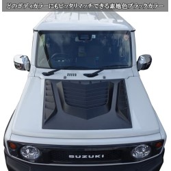 (C-BDBK) MOTOFUTURE SUZUKI JIMNY (JB74W) Lightweight ABS Hood Duct Cover [‎2611]