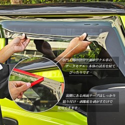 (C-BDDV) ANTC SUZUKI JIMNY (JB74W) Exclusive Design Side Visor [02-jp]