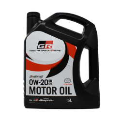 TOYOTA 豐田 GAZOO Racing Genuine Toyota GR MOTOR OIL 0W-20 SN C5 5L Engine Oil 機油 [‎08880-WA010]