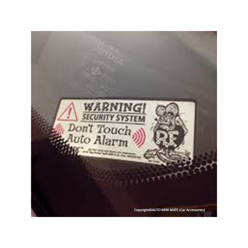 (CC-SK) Rat Fink Security Sticker 貼紙 [RDF048]