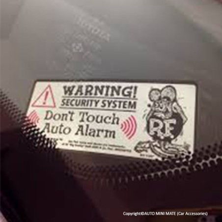 (CC-SK) Rat Fink Security Sticker 貼紙 [RDF048]