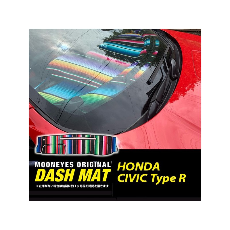 (CC-DM) MOONEYES Rainbow Dashmat - HONDA CIVIC