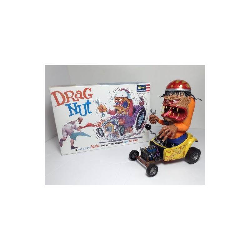 (G-TOY) Ed "BIG DADDY" Roth's Drag Nut Plastic Model Kit [RA309DN]