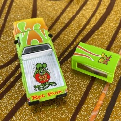 (G-TOY) 1/64 Tarmac Works x Shuco Rat Fink VW Caddy [SGMTW015]