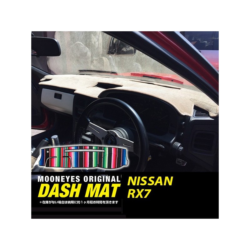 (CC-DM) MOONEYES Rainbow Dashmat - NISSAN RX7